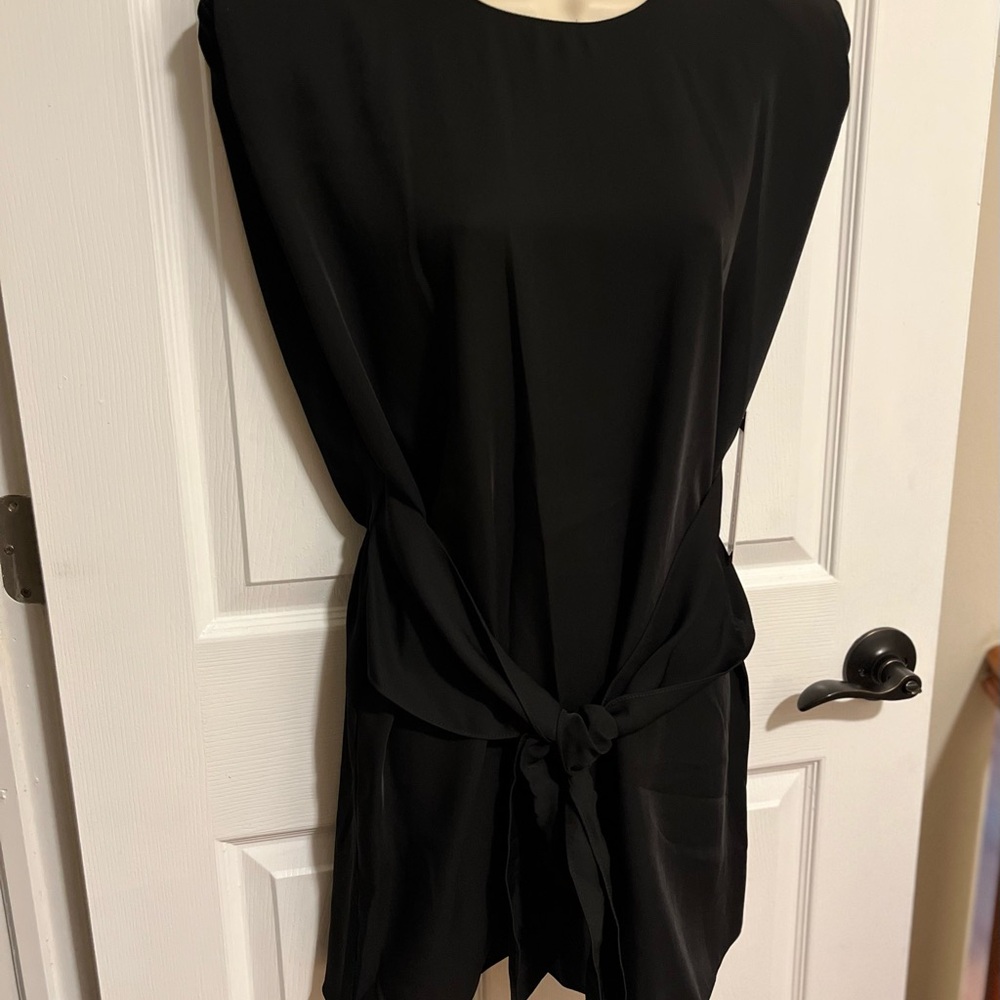 Bloomingdale's Black mini dress